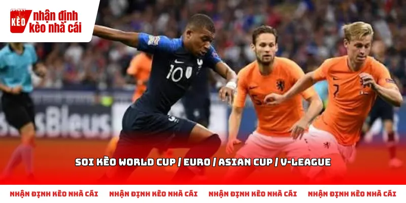 Hướng dẫn cơ bản khi bắt đầu với Soi kèo World Cup / Euro / Asian Cup / V-League